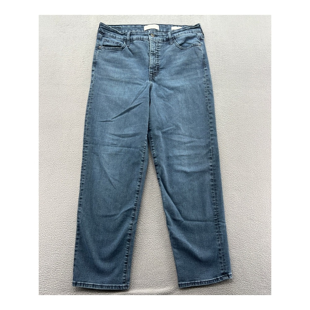 Social Standard by Sanctuary Jeans Womens Sz 12 Slim Straight Jeans Blue Denim